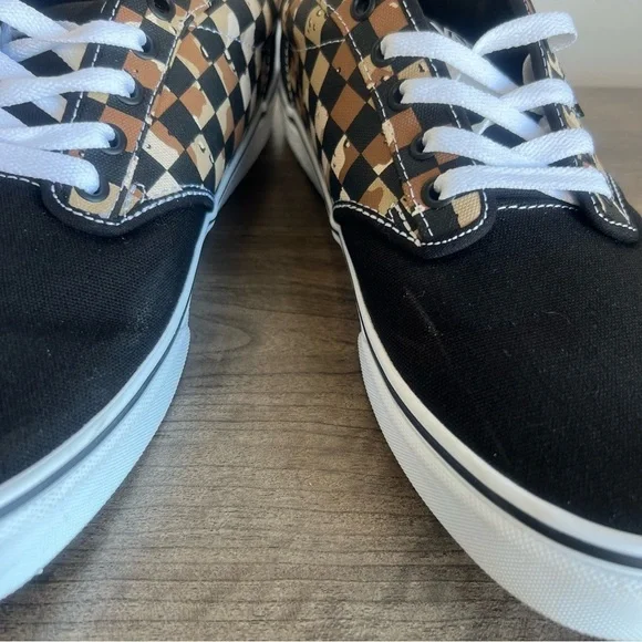 Vans Men's Atwood Camo Check Checkerboard Shoe Size 11.5 #B1516